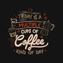 Multiple Cups Of Coffee-none glossy sticker-eduely