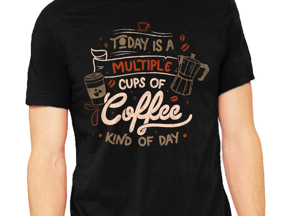 Multiple Cups Of Coffee