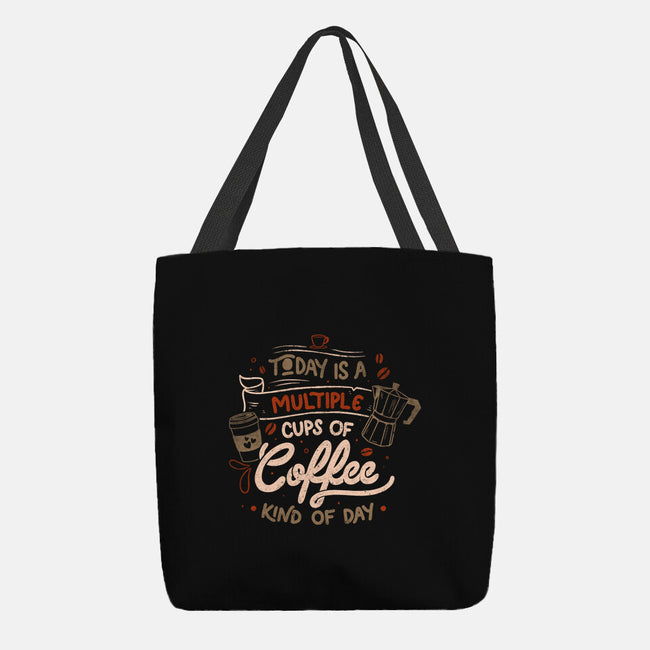 Multiple Cups Of Coffee-none basic tote bag-eduely