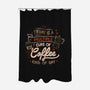 Multiple Cups Of Coffee-none polyester shower curtain-eduely