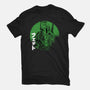 Green Sun Fett-womens basic tee-DrMonekers