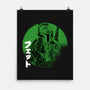 Green Sun Fett-none matte poster-DrMonekers