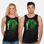 Green Sun Fett-unisex basic tank-DrMonekers