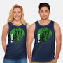 Green Sun Fett-unisex basic tank-DrMonekers