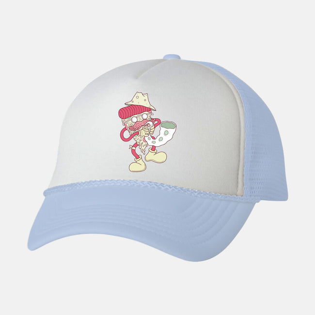 Jazzy Pizza-unisex trucker hat-Aljure!