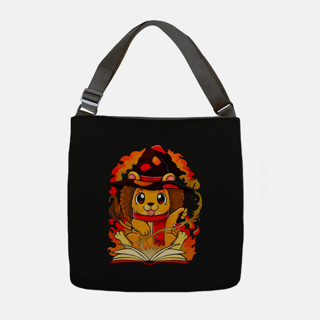 Wizard Lion-none adjustable tote bag-Vallina84