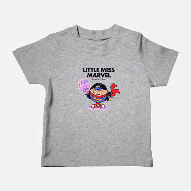 Little Miss Marvel-baby basic tee-yellovvjumpsuit