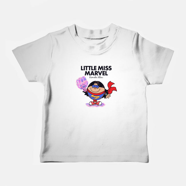 Little Miss Marvel-baby basic tee-yellovvjumpsuit