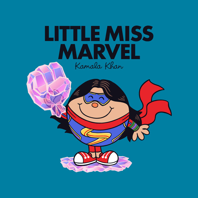 Little Miss Marvel-none stretched canvas-yellovvjumpsuit