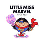 Little Miss Marvel-womens fitted tee-yellovvjumpsuit