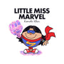 Little Miss Marvel-none removable cover w insert throw pillow-yellovvjumpsuit