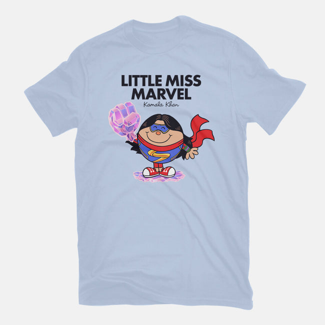 Little Miss Marvel-womens fitted tee-yellovvjumpsuit