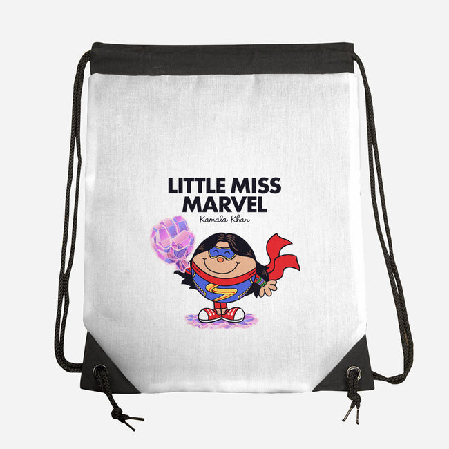Little Miss Marvel-none drawstring bag-yellovvjumpsuit