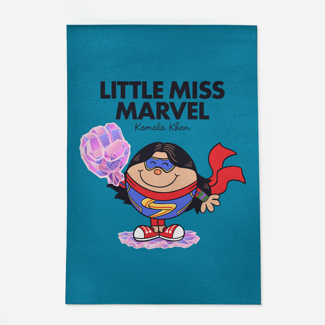 Little Miss Marvel-none indoor rug-yellovvjumpsuit