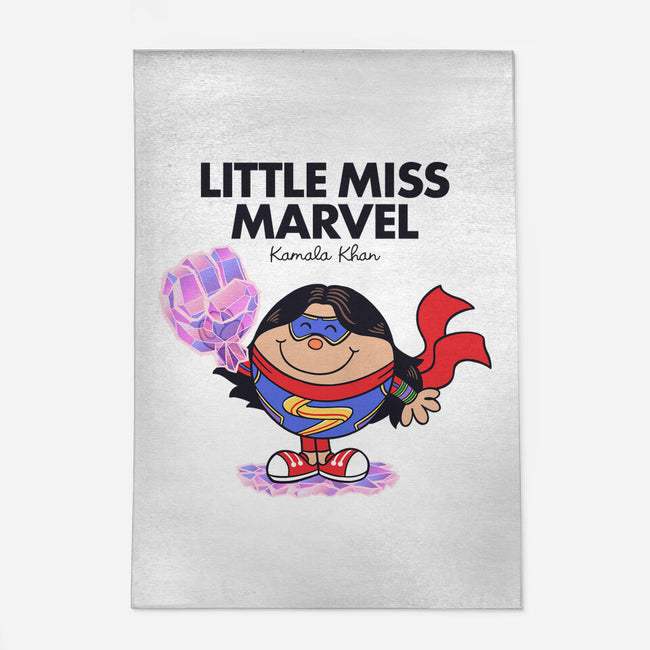 Little Miss Marvel-none indoor rug-yellovvjumpsuit