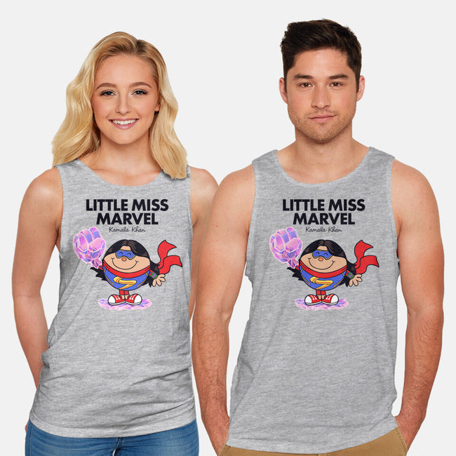 Little Miss Marvel-unisex basic tank-yellovvjumpsuit