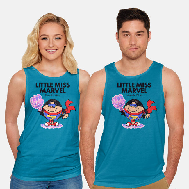 Little Miss Marvel-unisex basic tank-yellovvjumpsuit