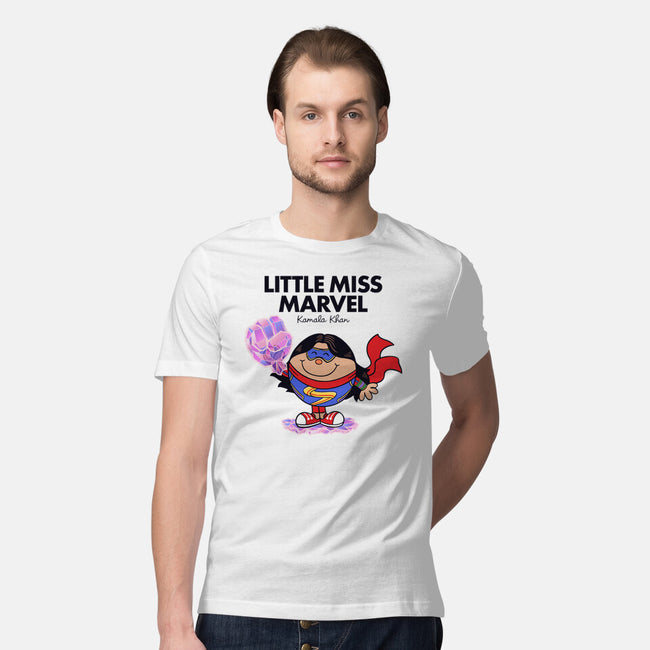 Little Miss Marvel-mens premium tee-yellovvjumpsuit