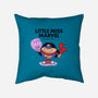 Little Miss Marvel-none removable cover throw pillow-yellovvjumpsuit