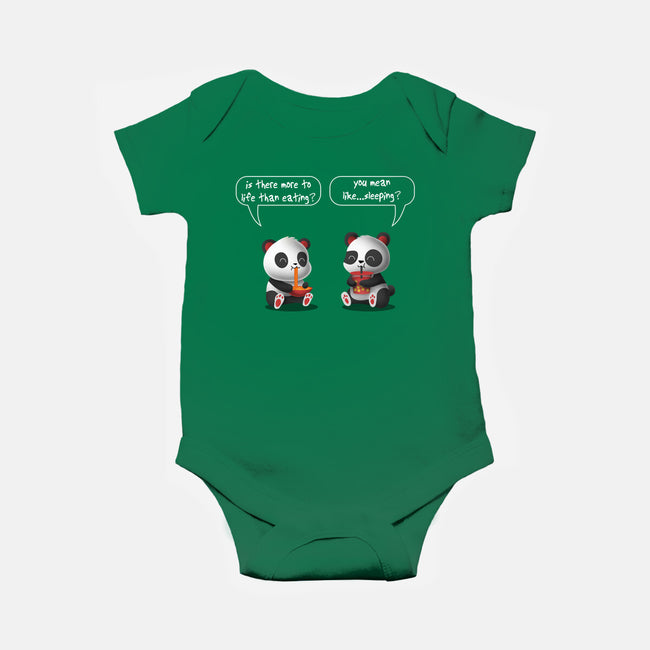 Pandas Life-baby basic onesie-erion_designs