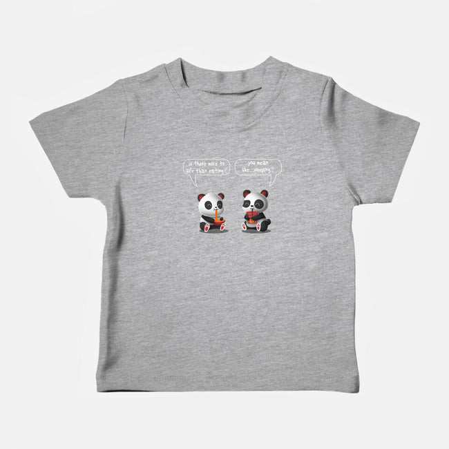 Pandas Life-baby basic tee-erion_designs