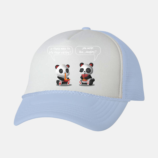 Pandas Life-unisex trucker hat-erion_designs