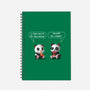 Pandas Life-none dot grid notebook-erion_designs