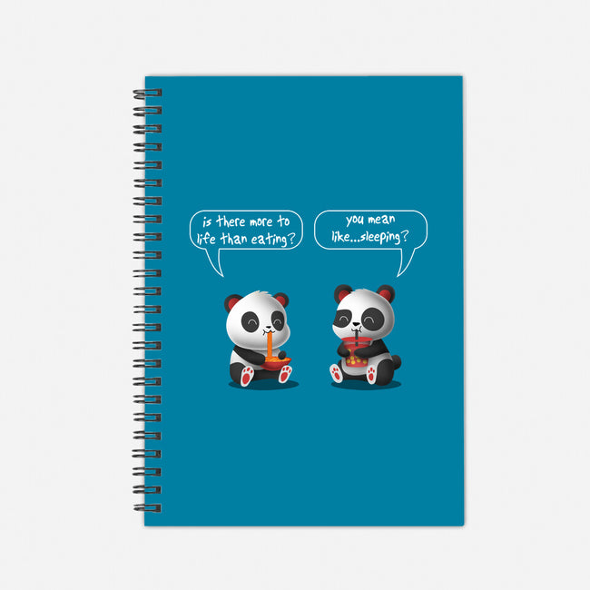 Pandas Life-none dot grid notebook-erion_designs