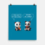 Pandas Life-none matte poster-erion_designs