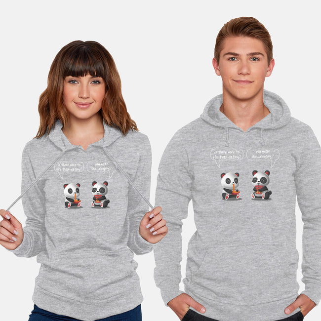 Pandas Life-unisex pullover sweatshirt-erion_designs