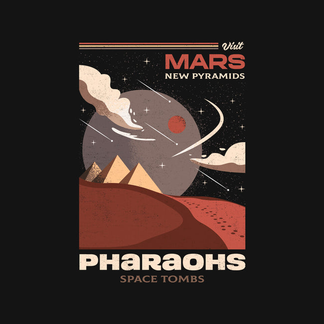 Visit Mars Pyramids-baby basic onesie-Logozaste