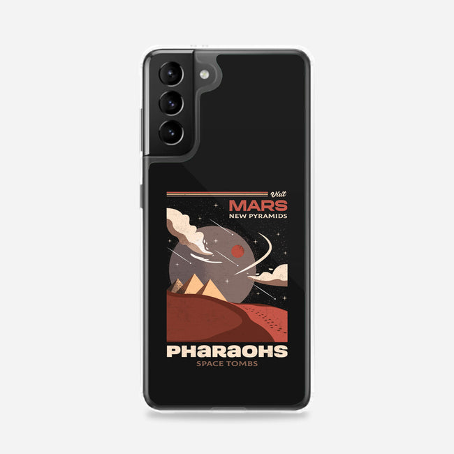 Visit Mars Pyramids-samsung snap phone case-Logozaste
