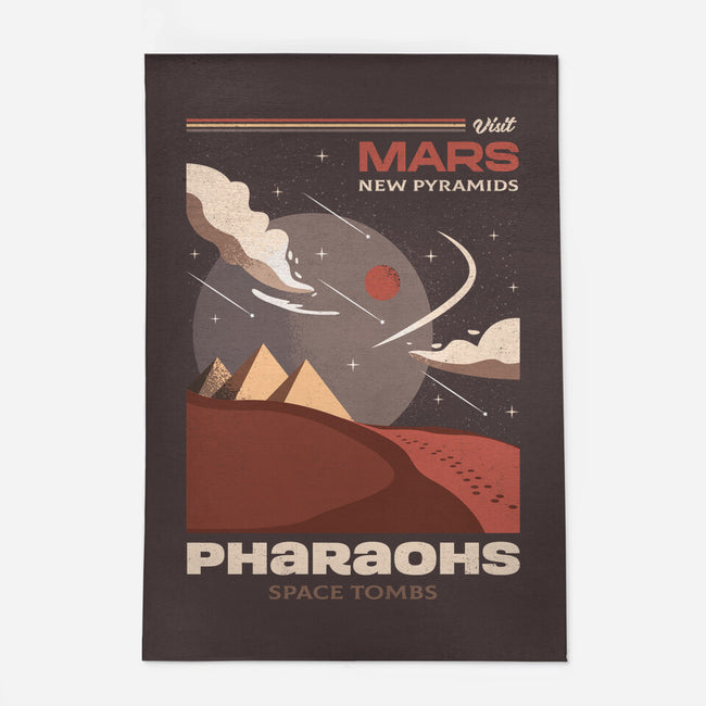 Visit Mars Pyramids-none indoor rug-Logozaste