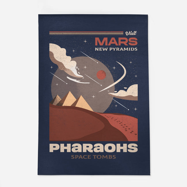 Visit Mars Pyramids-none indoor rug-Logozaste