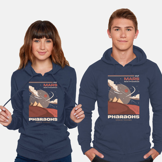 Visit Mars Pyramids-unisex pullover sweatshirt-Logozaste