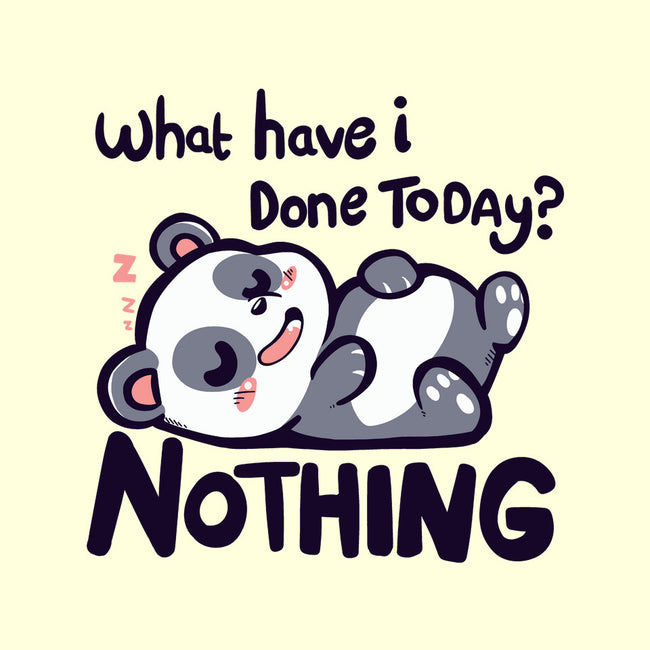 Done Nothing Today-none adjustable tote bag-TechraNova