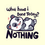 Done Nothing Today-none adjustable tote bag-TechraNova