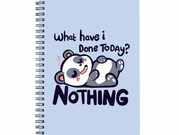 Done Nothing Today