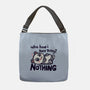 Done Nothing Today-none adjustable tote bag-TechraNova