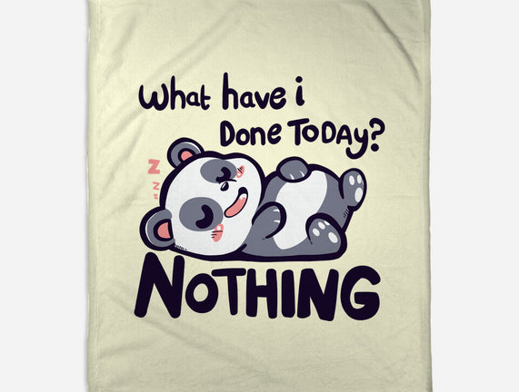 Done Nothing Today