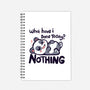 Done Nothing Today-none dot grid notebook-TechraNova