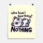 Done Nothing Today-none matte poster-TechraNova