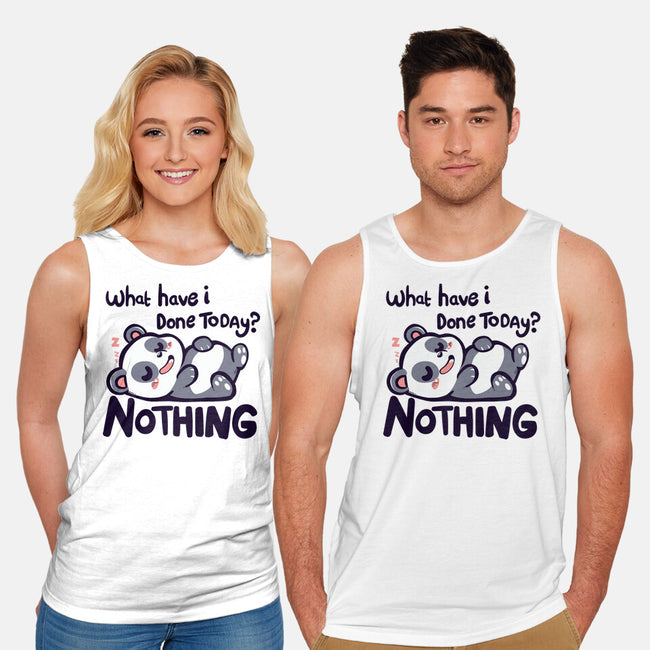 Done Nothing Today-unisex basic tank-TechraNova
