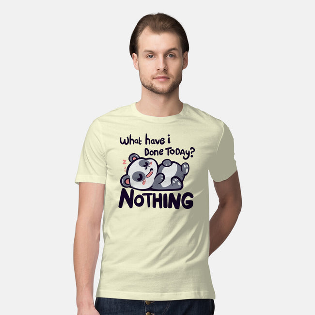 Done Nothing Today-mens premium tee-TechraNova