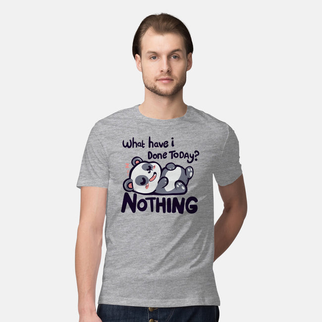 Done Nothing Today-mens premium tee-TechraNova