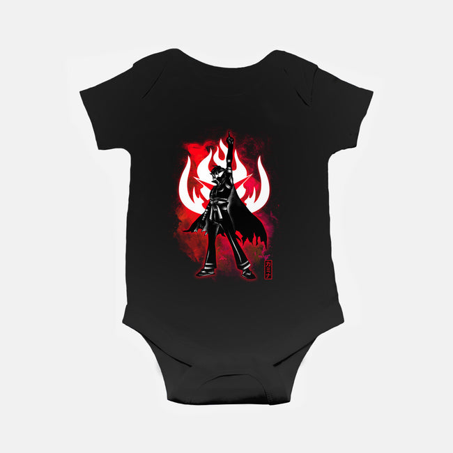 Cosmic Fight-baby basic onesie-fanfreak1