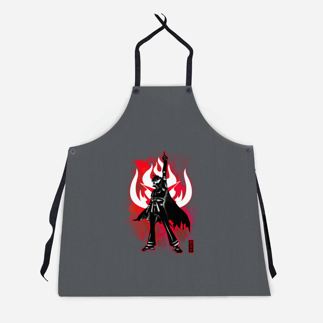 Cosmic Fight-unisex kitchen apron-fanfreak1