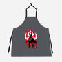 Cosmic Fight-unisex kitchen apron-fanfreak1