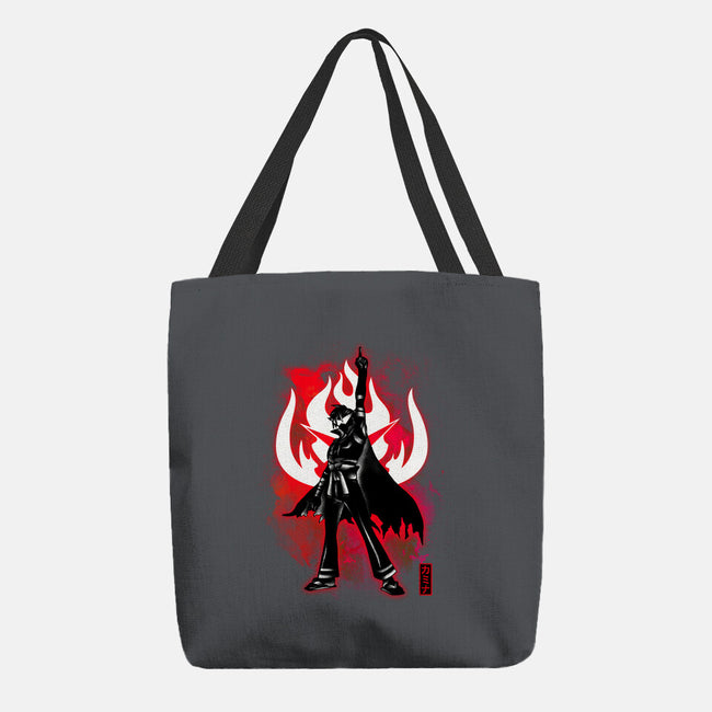 Cosmic Fight-none basic tote bag-fanfreak1