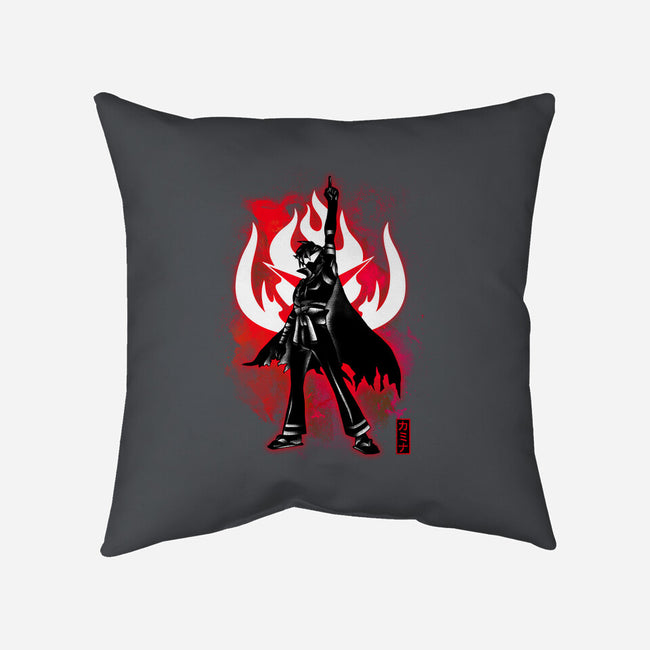 Cosmic Fight-none removable cover throw pillow-fanfreak1
